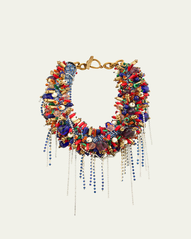 Beaded Statement Necklace